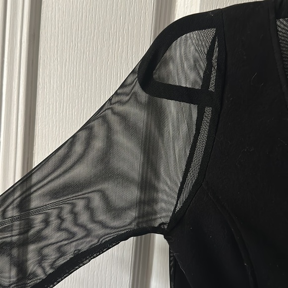 Forever 21 Black Mesh cut out dress - Picture 3 of 5